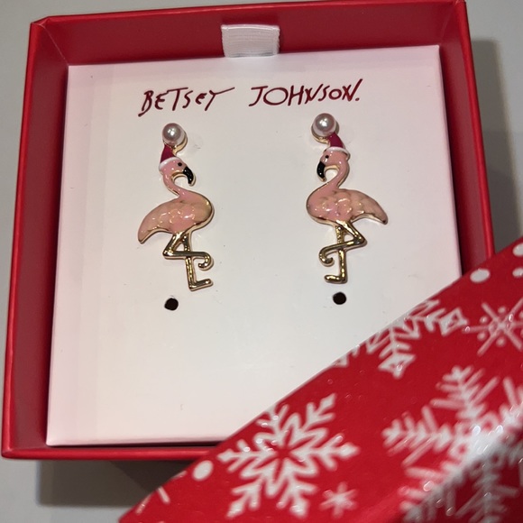 NIB Betsey Johnson Earrings - Picture 2 of 5